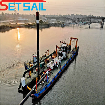 Dredger à aspiration de 18 pouces QHCSD-174 avec système GPS et type de fente CTN