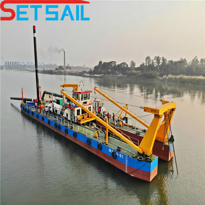 Dredger à aspiration de 18 pouces QHCSD-174 avec système GPS et type de fente CTN