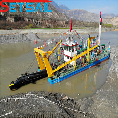 Dredger à aspiration de 18 pouces QHCSD-174 avec système GPS et type de fente CTN