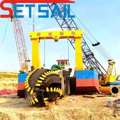 Dresseuse de sable fluvial à aspiration à coupe avec type de fente CTS et tirage de 0,85 m à 15 m