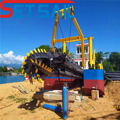 Dresseuse de sable fluvial à aspiration à coupe avec type de fente CTS et tirage de 0,85 m à 15 m