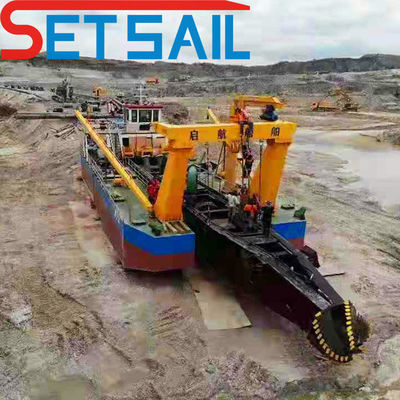 Dresseuse de sable fluvial à aspiration à coupe avec type de fente CTS et tirage de 0,85 m à 15 m