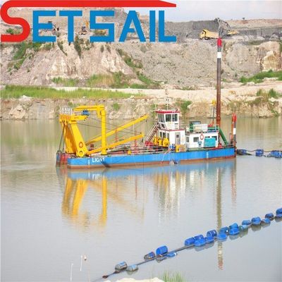 Demande personnalisée dragueuse de sable pour dragueuse de rivière 17m-50m Longueur totale