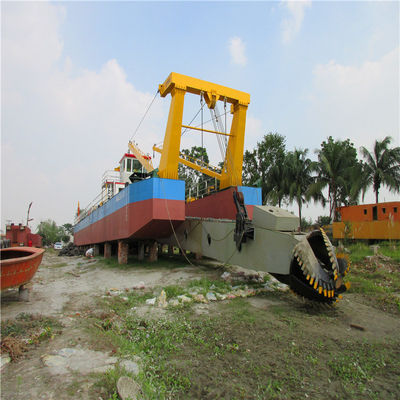 Dredger à aspiration à coupe avec épaisseur de plaque latérale de 6 mm à 20 mm et système hydraulique Rexroth
