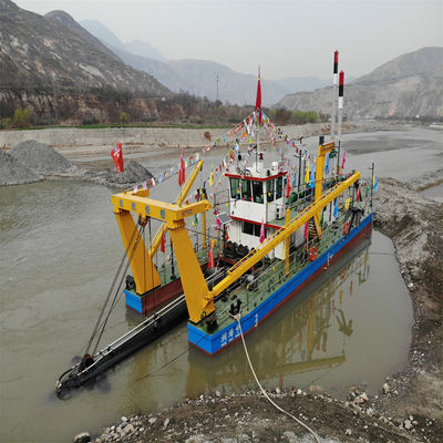 Dredger à aspiration à coupe avec épaisseur de plaque latérale de 6 mm à 20 mm et système hydraulique Rexroth