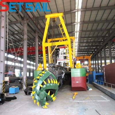 Dredger à aspiration à moteur diesel personnalisable pour les projets de dessalement et de dragage