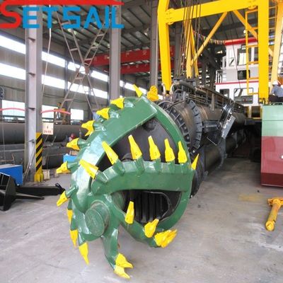 Dredger à aspiration à moteur diesel personnalisable pour les projets de dessalement et de dragage
