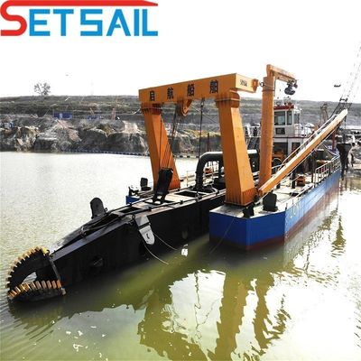 80kn Swing Winch 22 pouces coupeur aspirateur dragueur de sable avec moteur hydraulique et diesel