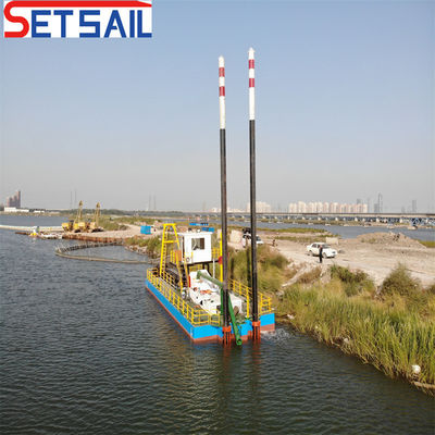 Coupeuse à moteur diesel, drague à aspiration, dragueuse à sable avec type de fente CTS et remboursements de retour
