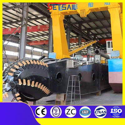 Mini drague à or de type fente CTS pour équipement d'extraction de sable carré ou rond