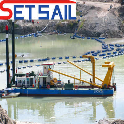 22 pouces personnalisé pompe sous-marine coupeuse aspiration dragueuse de sable pour le Bangladesh Solution