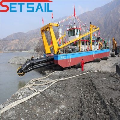 57m tête de coupe aspirateur dragueuse avec moteur Weichai et service après-vente