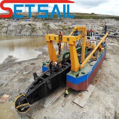 Personnalisation de l'équipement diesel silencieux Voile CCS coupeur Suction Vessel drague hydraulique demande
