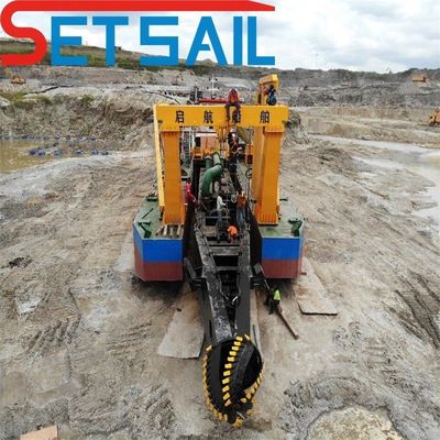 Personnalisation de l'équipement diesel silencieux Voile CCS coupeur Suction Vessel drague hydraulique demande