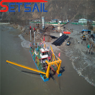 Dredger à aspiration à coupe de 22 pouces pour le dragage du sable