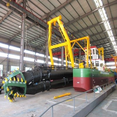 Hydrocyclone River Gold Dredge Équipement d'extraction de sable avec CCS Cutter Suction Dredger