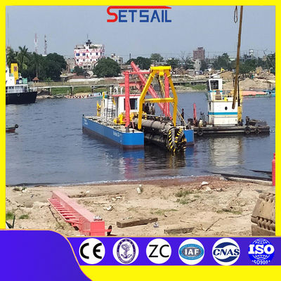 Cts Set Sail Mute CCS Cutter Suction Dredger Dredging Machine avec taille de colis personnalisée
