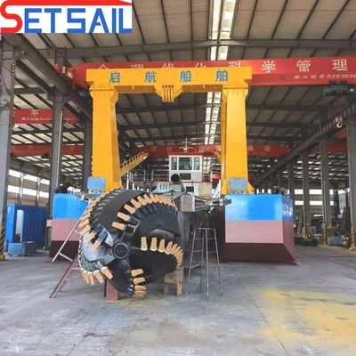 3900.00cm * 860.00cm * 225.00cm Taille du colis Moteur Yuchai 20 pouces Coupeur Suction Sand Ship