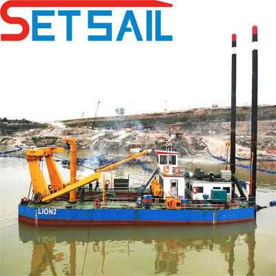 Longueur 16-65m Hydrocyclone Set Sail Dredger muet avec type cyclone et fonctionnement muet