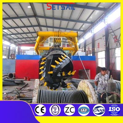 Hydrocyclone type coupeur tête d'aspiration ensemble de voile Sable minier Machines de dragage de navires