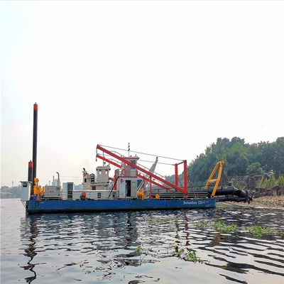 Dredger à aspiration de 20 pouces avec une capacité de 3500 m3/h et 1 pièce min.Order échantillons