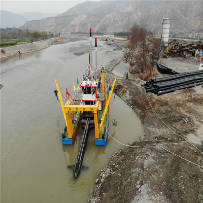 Dredger à aspiration de 20 pouces avec une capacité de 3500 m3/h et 1 pièce min.Order échantillons