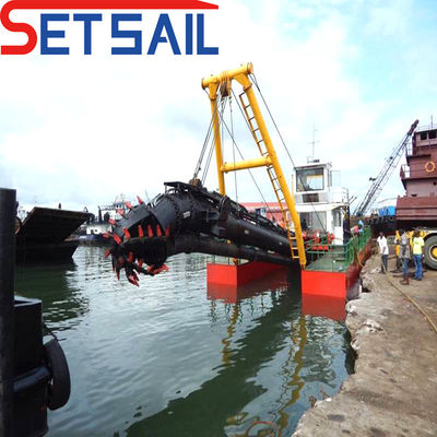 180000.000kg Package Poids brut moteur diesel 18 pouces coupeur dragueuse à aspiration pour le sable