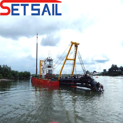 180000.000kg Package Poids brut moteur diesel 18 pouces coupeur dragueuse à aspiration pour le sable