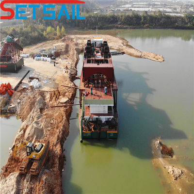 32000.000kg Paquet Poids brut CTS Machine de dragage de sable de type fente pour le dragage des barrages