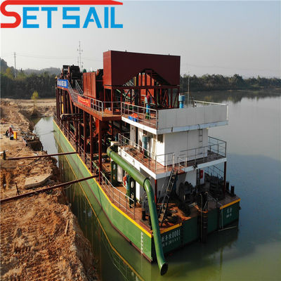 32000.000kg Paquet Poids brut CTS Machine de dragage de sable de type fente pour le dragage des barrages