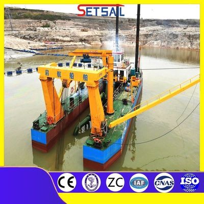 Type de cyclone Hydrocyclone Cutter drague à aspiration pour draguer efficacement le sable des rivières