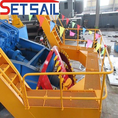 Demande personnalisée 18 pouces coupeur aspirateur dragueuse profondeur maximale de drague 15m