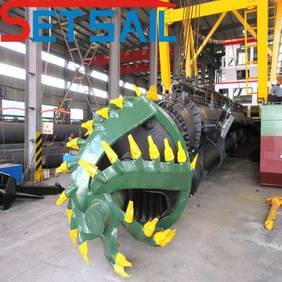 Rexroth et Parker Dredger hydraulique à aspiration de sable et d'or avec une hauteur de 1,5 à 3,2 m