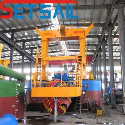 Rexroth et Parker Dredger hydraulique à aspiration de sable et d'or avec une hauteur de 1,5 à 3,2 m