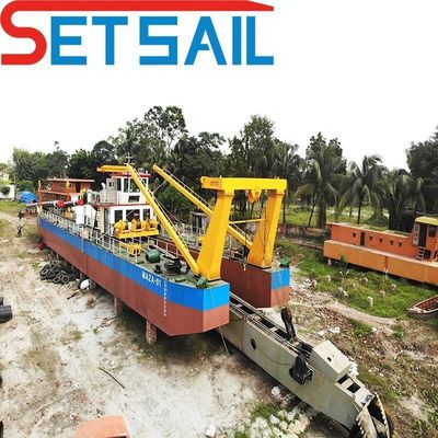 Rexroth et Parker Dredger hydraulique à aspiration de sable et d'or avec une hauteur de 1,5 à 3,2 m