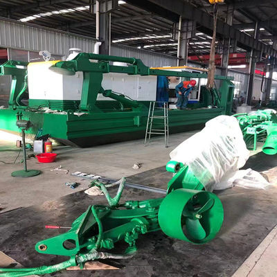 Type de dragueuse à seau amphibie polyvalente à moteur diesel d'une capacité de 120m3 à 700m3/h