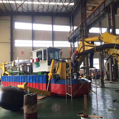 Type de dragueuse à seau amphibie polyvalente à moteur diesel d'une capacité de 120m3 à 700m3/h