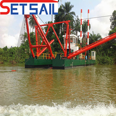 Dredger à aspiration à coupe de 18 pouces avec moteur hydraulique