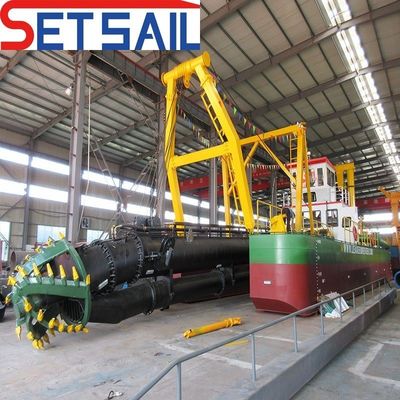 Dredger à aspiration à coupe de 18 pouces avec moteur hydraulique