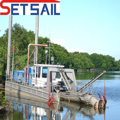 Dredger à aspiration à coupe de 18 pouces avec moteur hydraulique