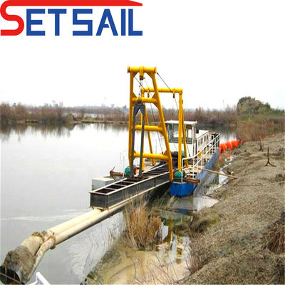 Dredger à aspiration à réaction à moteur diesel Weichai avec type hydrocyclone de Weichai