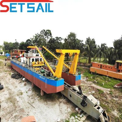 18 pouces machine de dragage de sable dragueuse pour la remise en état des terres abordable et durable