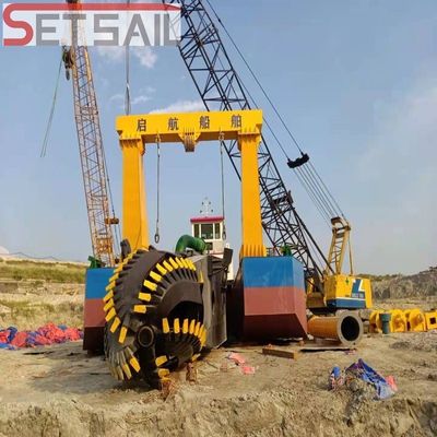 Dragueuse hydraulique polyvalente pour l'extraction du sable pour le courrier fluvial et offshore