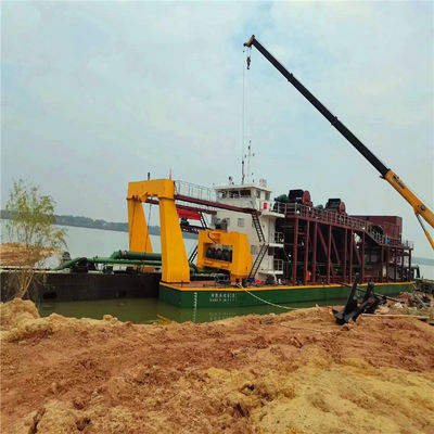 170kw de puissance de la tête de coupe 20 pouces de coupe aspiration rivière dragueuse de sable pour le coût d'expédition