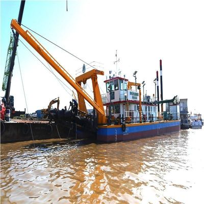 20 pouces pompe à sable de rivière coupeuse dragueuse à aspiration à jet avec 50kw générateur réglé tension
