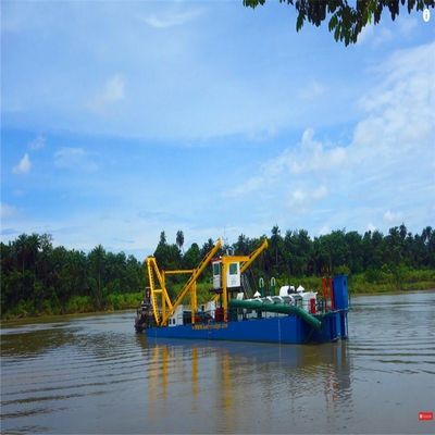 20 pouces pompe à sable de rivière coupeuse dragueuse à aspiration à jet avec 50kw générateur réglé tension