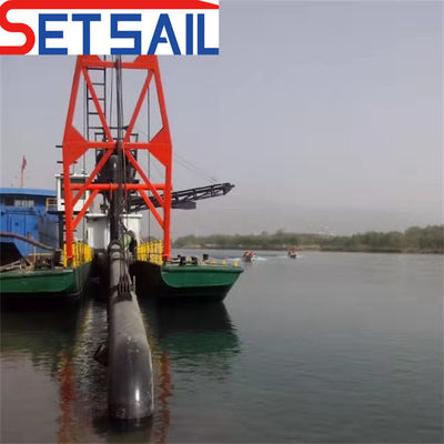 Drague à aspiration à jet de type fente CTS pour l'extraction de diamants et de sable dans les rivières
