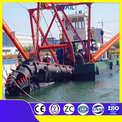 La pompe industrielle de Shijiazhuang est équipée d'une drague à sable à aspiration de 20 pouces