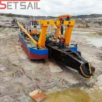 1342kw de puissance du moteur principal 20 pouces Dredger à aspiration pour l'extraction de sable lourd