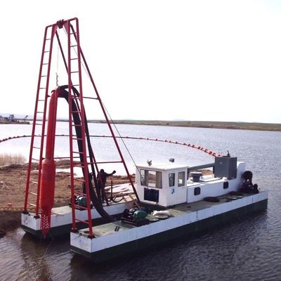 Capacité de 100 m3 à 2000 m3 Dredges à aspiration à jet avec 75 kW à 2000 kW de puissance du moteur principal